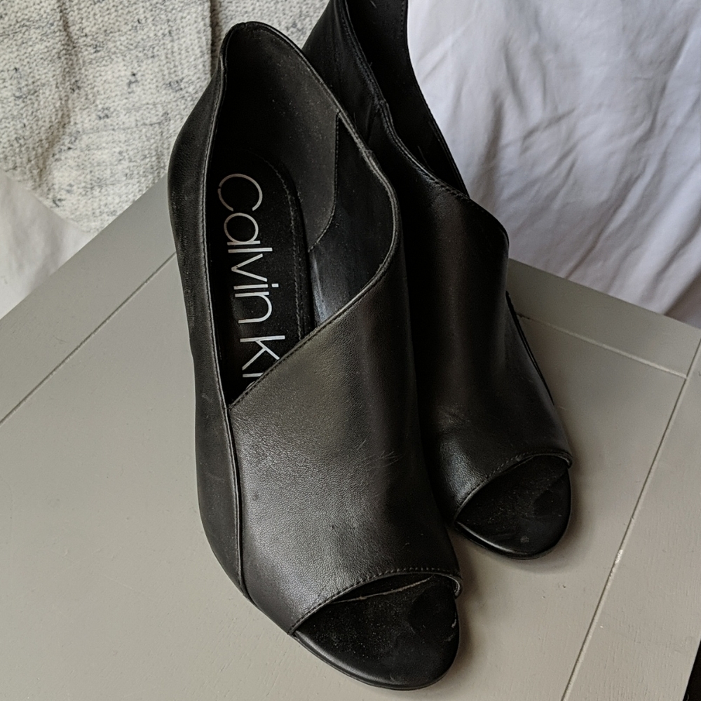 Calvin Klein Black Heels
